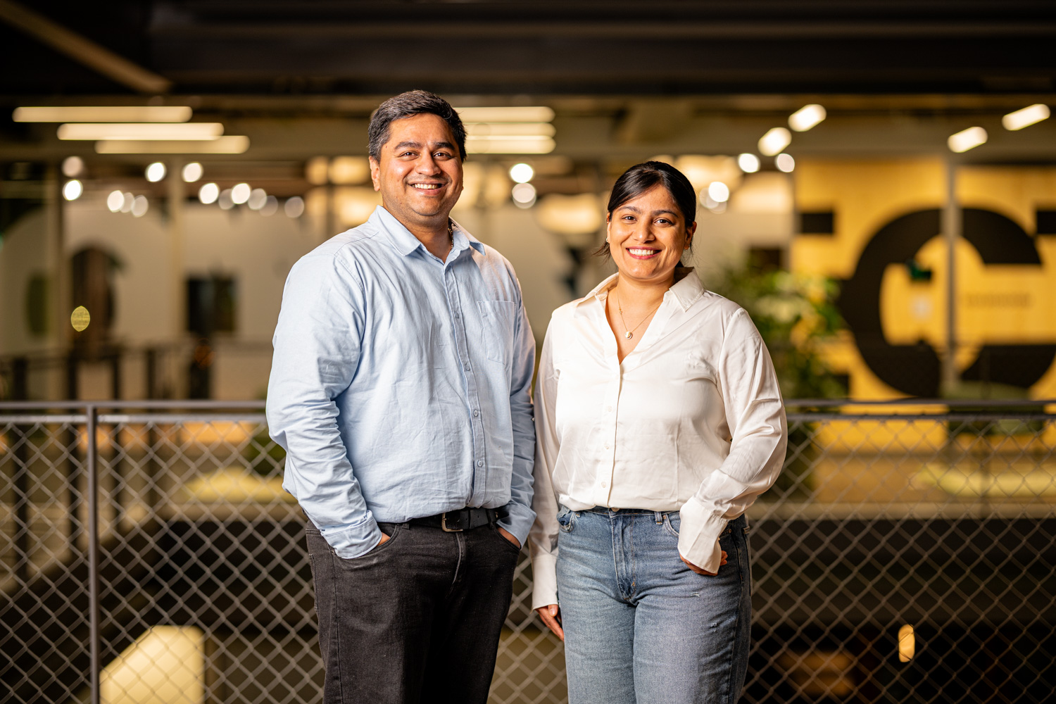 Mythra (left)  & Faiza (right)