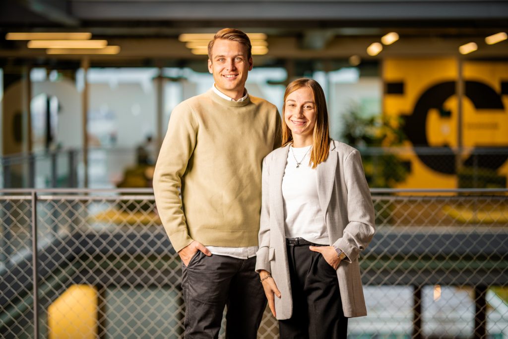 Bjarne (left) & Joline (right)